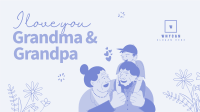 Grandparents Day Letter Facebook event cover Image Preview