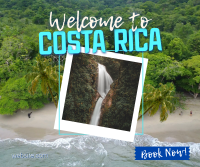 Paradise At Costa Rica Facebook post Image Preview
