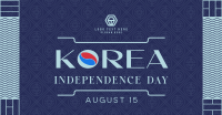 Independence Day of Korea Facebook ad Image Preview