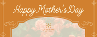 Elegant Mother's Day Greeting Facebook Cover Design