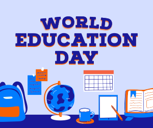 World Education Day Facebook post Image Preview