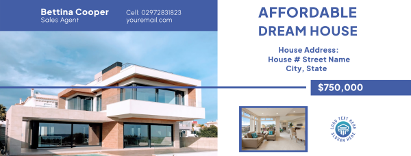 Affordable Dream House Facebook Cover Design Image Preview