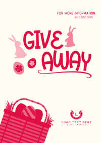 Easter Basket Giveaway Flyer Preview