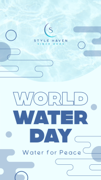 World Water Day Facebook story Image Preview