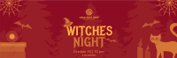 Witches Night Twitter Header Design