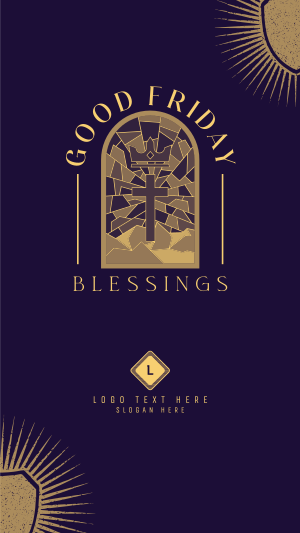 Good Friday Blessings Instagram story Image Preview