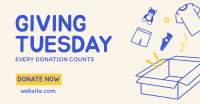 Every Donation Counts Facebook Ad Design