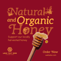 Locally Harvested Honey Instagram Post Design
