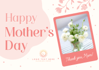 Mother's Day Greeting Postcard Design