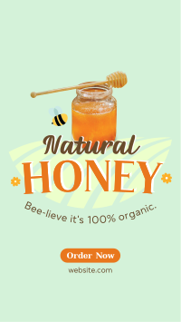 Bee-lieve Honey Instagram Reel Design
