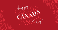 Floral Canada Day Facebook Ad Design