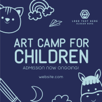Art Camp for Kids Linkedin Post Image Preview