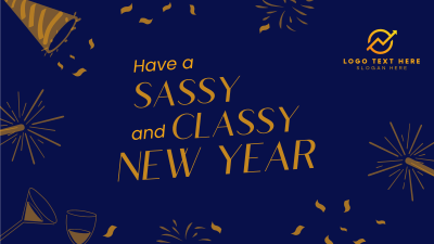 Sassy New Year Spirit Facebook event cover Image Preview