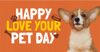 Wonderful Love Your Pet Day Greeting Facebook ad Image Preview