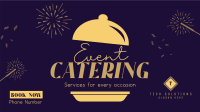 Party Catering Facebook Event Cover Design