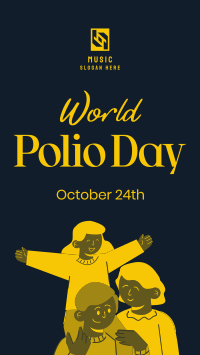Polio Awareness Facebook Story Design