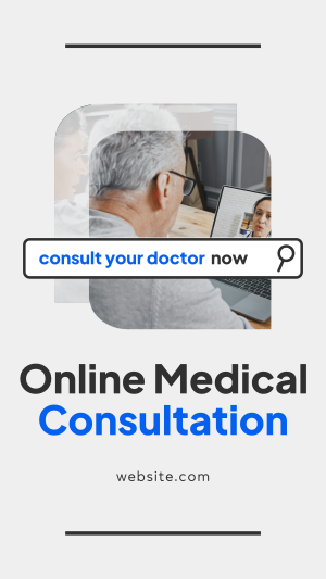 Online Doctor Consultation Instagram story Image Preview