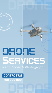 Drone Video and Photography Instagram Story Design
