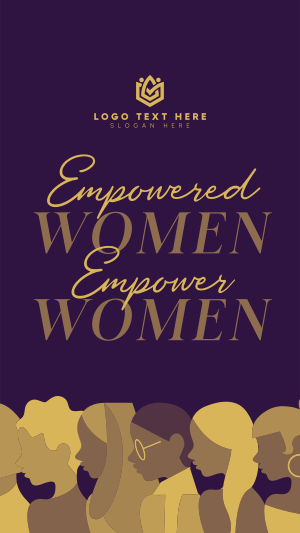 Empowered Women Month Instagram story Image Preview