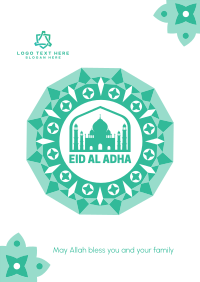 Eid Al Adha Frame Poster Image Preview
