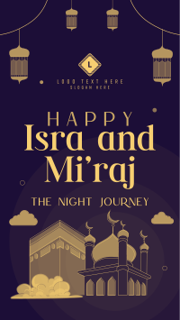 Isra and Mi'raj Night Journey YouTube short Image Preview