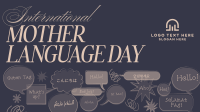 Modern Nostalgia International Mother Language Day Video Design