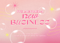 New Business Coming Soon Postcard Image Preview