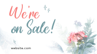 Watercolor Floral Facebook event cover Image Preview