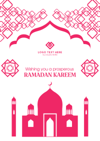 Ramadan Mosque Flyer Design
