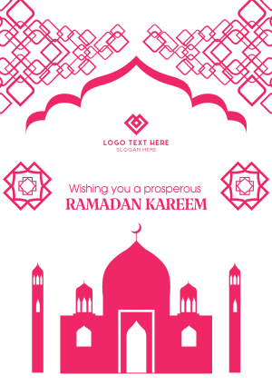 Ramadan Mosque Flyer Image Preview