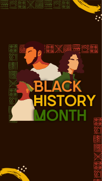 African Black History Instagram Reel Design