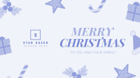 Cute Christmas Facebook Event Cover Image Preview