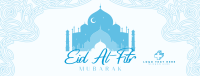 Starry Eid Al-Fitr Facebook cover Image Preview