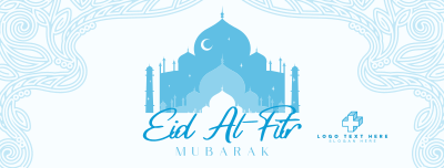 Starry Eid Al-Fitr Facebook cover Image Preview