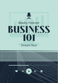 Business Talk Podcast Flyer Image Preview