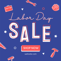 It's Sale This Labor Day Instagram post Image Preview