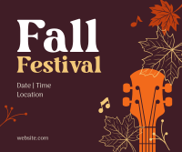 Fall Festival Celebration Facebook Post Design