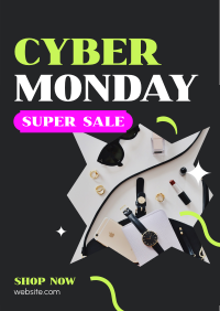 Cyber Super Sale Poster Image Preview