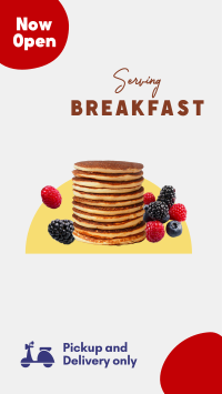 New Breakfast Diner Facebook story Image Preview