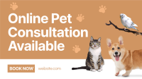 Online Vet Consultation Facebook event cover Image Preview