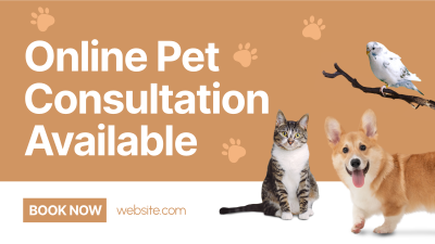 Online Vet Consultation Facebook event cover Image Preview