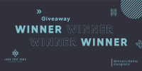 Winner & Winner Twitter Post Design