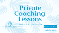 Private Coaching Facebook Event Cover Design