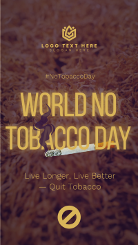 No Tobacco Day Instagram reel Image Preview