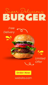 The Burger Delight YouTube Short Design