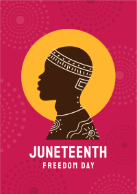 Beautiful Juneteenth Man Flyer Image Preview