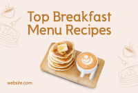 Pancake & Coffee Pinterest board cover Image Preview