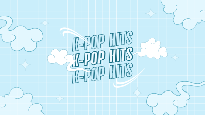 Korean Pop Music YouTube Banner Image Preview