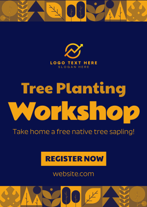 Tree Planting Workshop Poster Image Preview