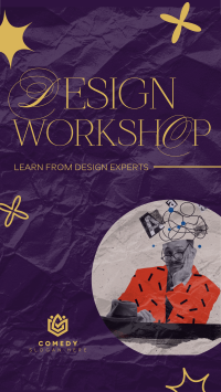 Modern Design Workshop Instagram story Image Preview